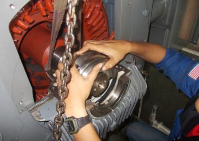 BEARING INSPECTION ON SLEEVE BEARING TYPE